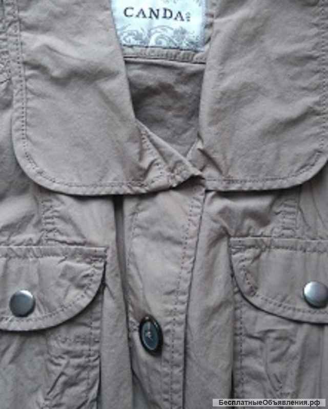 Куртка женская, бежевая