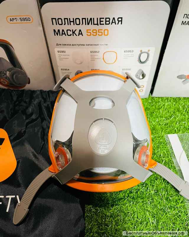 Маска полнолицевая Jetapro Джета 5950