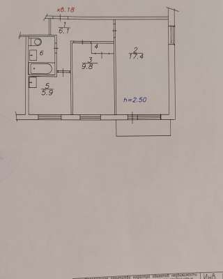 Двухкомнтаная квартира от собственника