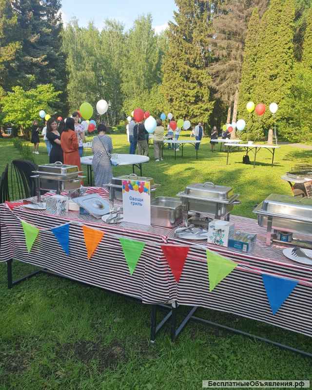 Шатер и парк для проведения праздников, образовательных и деловых мероприятий