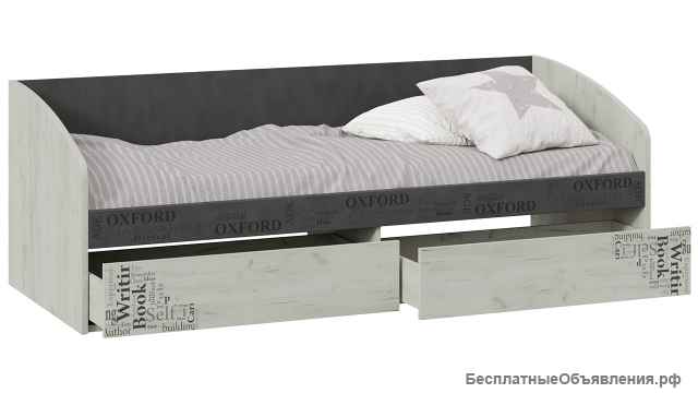Кровать с 2 ящиками «Оксфорд-2» - ТД-399.12.01