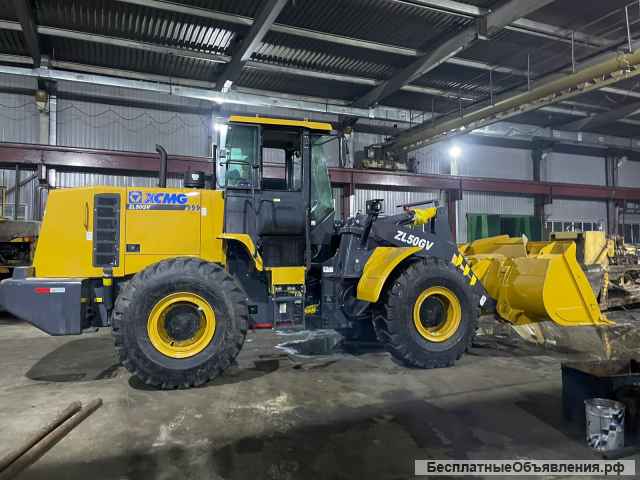 Фронтальный погрузчик XCMG ZL50GV ковш - 3,2 м3, г/п 5,5 тн, двигатель WD10G220E23, кондиционер