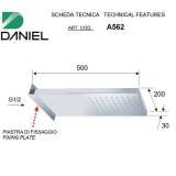 Верхний душ Daniel A562