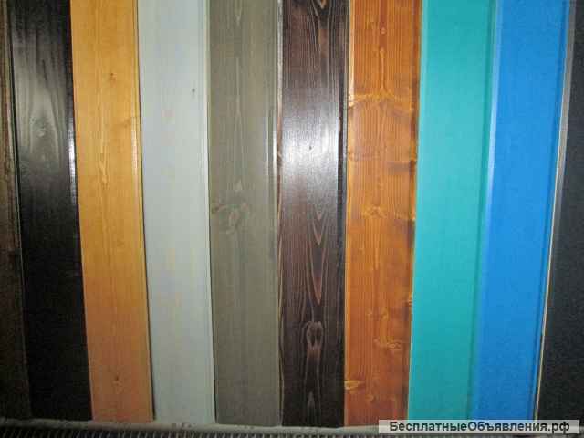 Вагонка крашеная