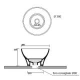 Умывальник Kerasan Deco Hurricane
