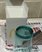 Стакан «McDonald s» бирюзовый для холодных напитков