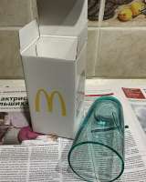 Стакан «McDonald s» бирюзовый для холодных напитков