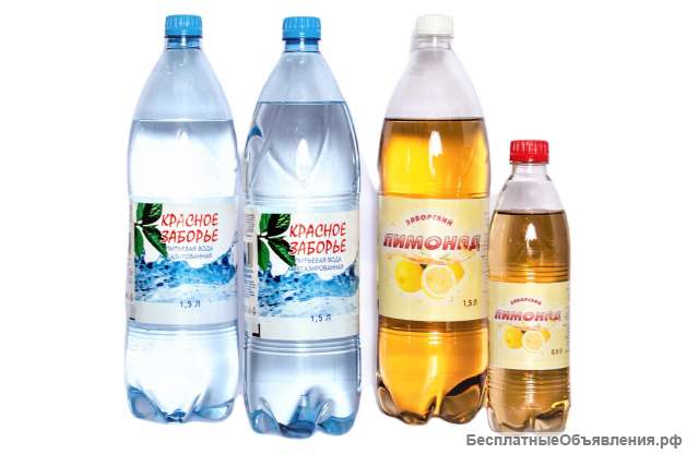 Вода питьевая газ и не газ 0.5-1.5 л от производителя
