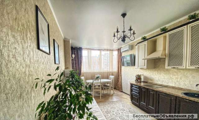 1 к.кв. 40 м2 евроремонт Губернский