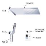 Душ скрытого монтажа Daniel Skyline SK615ZSS15