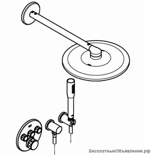 Душевая система Grohe Grohtherm SmartControl 34705000