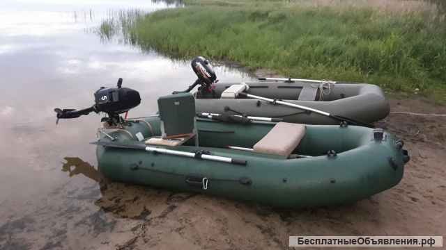 Лодка ПВХ гребная " STEFA" 280 с мотором 5 л.с.