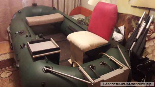 Лодка ПВХ гребная " STEFA" 280 с мотором 5 л.с.