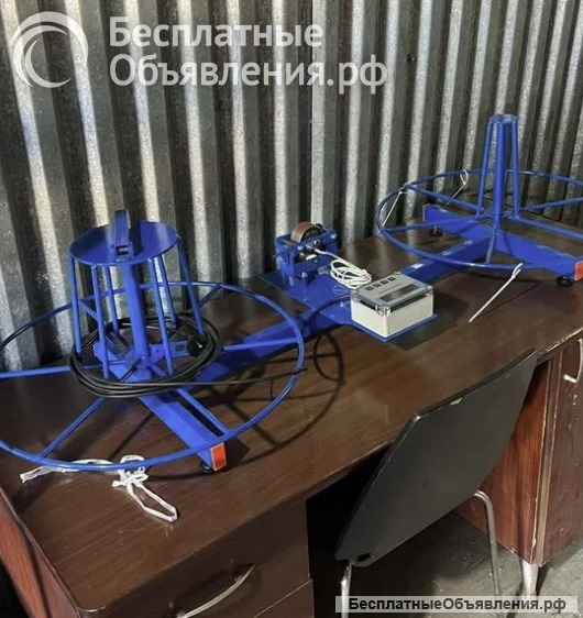 Станок для намотки провода УНК-4-2НМ с раздвижными штыря