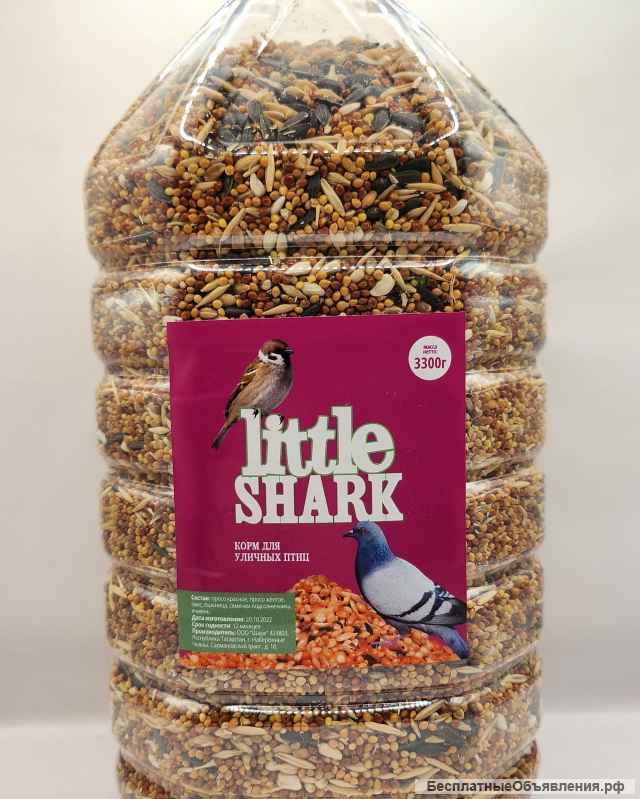 Корм для птиц (попугаев, канареек, уличных) оптом