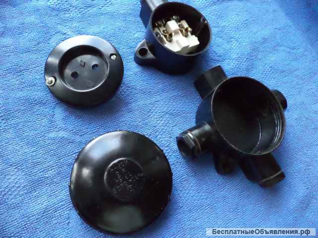 Вилки, розетки из СССР