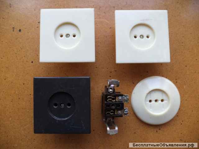 Вилки, розетки из СССР