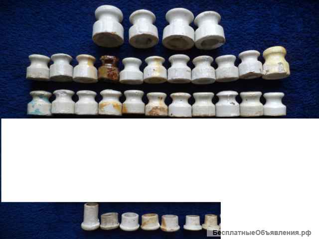 Радиатор, стартовый конденсатор, изоляторы из СССР