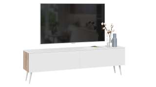 Тумба для теле- и радиоаппаратуры «Порто» с опорами ширина-1 800