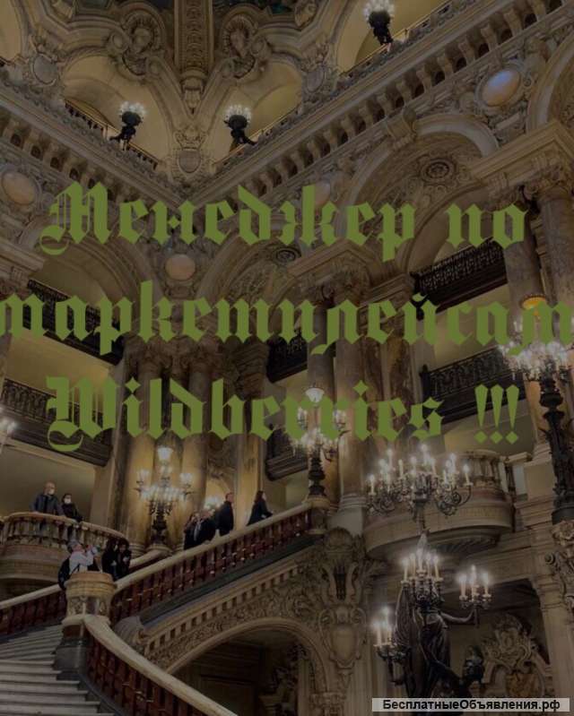 Менеджер по маркетплейсам Wildberries