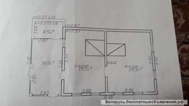 Дом в д. Холстово.