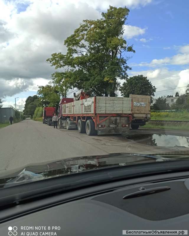 Манипулятор на базе тягача Ивека 2007