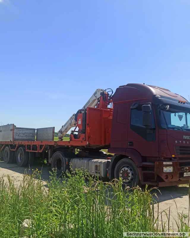 Манипулятор на базе тягача Ивека 2007