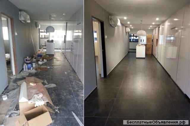 Уборка квартир и домов, уборка после ремонта. Сочи.