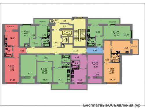 2к.кв. В.Кругликовская, дом ТСС, 