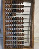 Винтаж: счёты бухгалтерские деревянные большие (1959 г.)