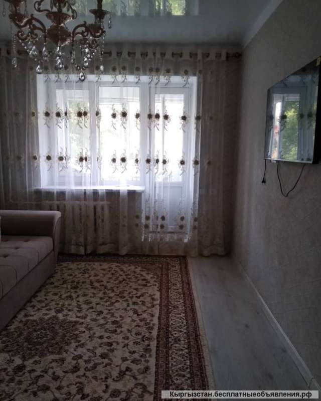 Сдаётся двухкомнатная квартира со всеми удобствами. На Иссык Куле