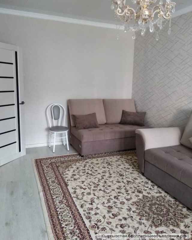 Сдаётся двухкомнатная квартира со всеми удобствами. На Иссык Куле