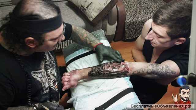 Тату на дому