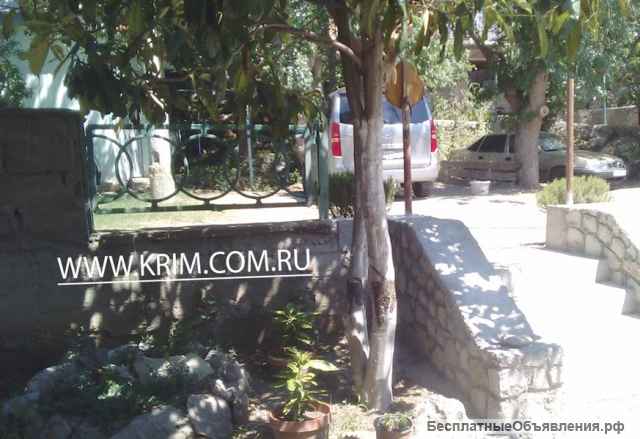 Южный Берег Крыма, Понизовка номер с видом на море 1 комната 3 человека кухня, санузел, до моря 180