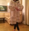 Роскошная шуба из стриженного бобра