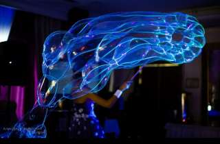 Шоу мыльных пузырей