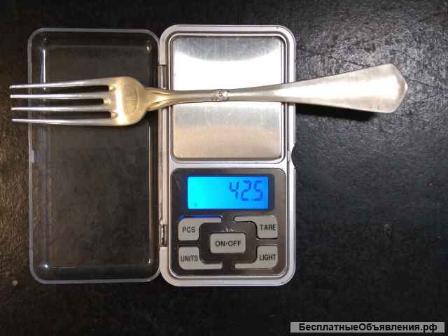 Вилки из серебра