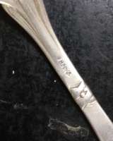 Вилки из серебра