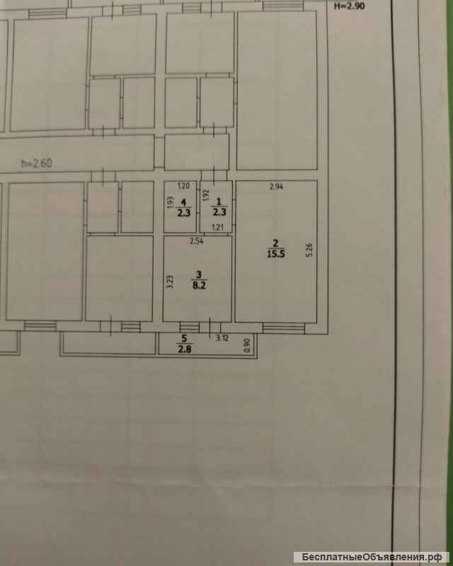 1 к.кв. 31 м2 Краснодарский