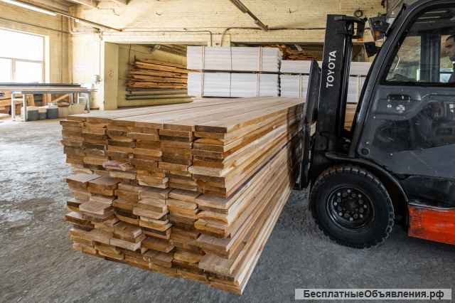 Строганные изделия из сибирской лиственницы