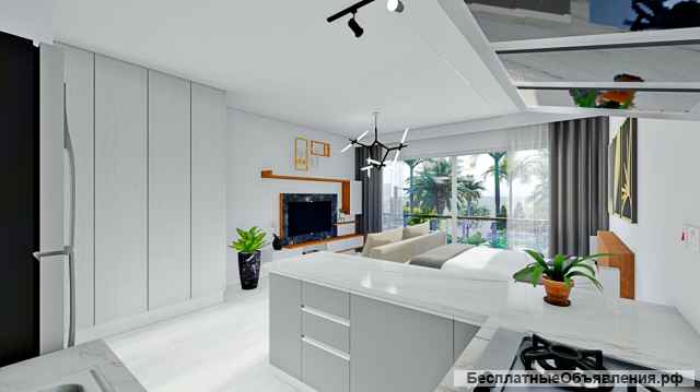 Студии и студии лофт рядом с морем и инфраструктурой на Северном Кипре, выбери по доступной цене