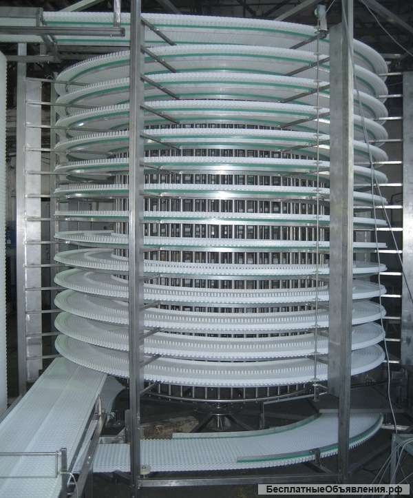 Спиральный конвейер шоковой заморозки Guntner