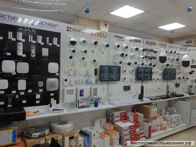 Оборудование для видеонаблюдения и других систем безопасности