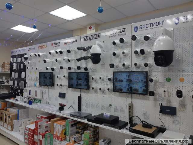 Оборудование для видеонаблюдения и других систем безопасности