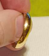 Кольцо старинное латунь, размер 22,5