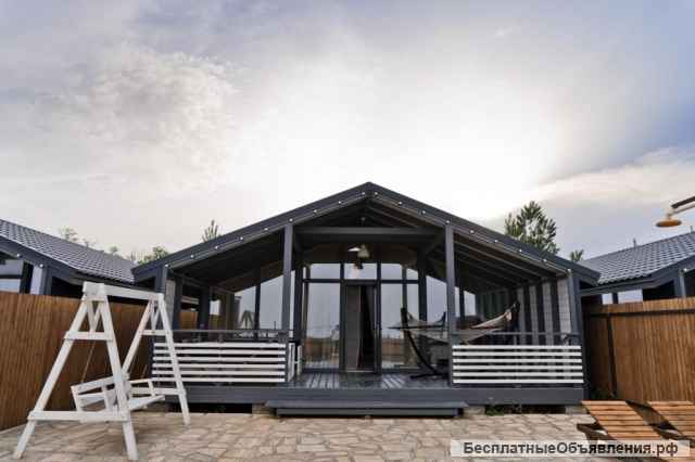 Отдых на каспийском море. Три дома под ключ в пос. Манаскент.