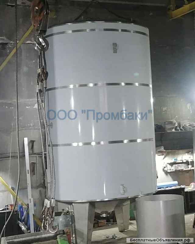 Емкости нержавеющие, резервуары, реакторы