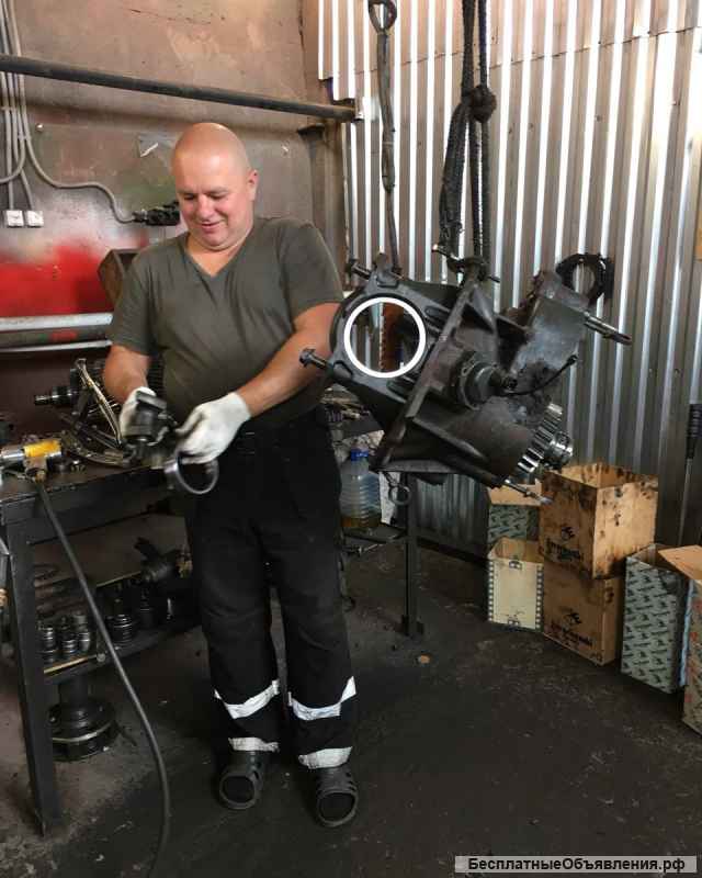 Автослесарь по грузовым с проживанием вахта