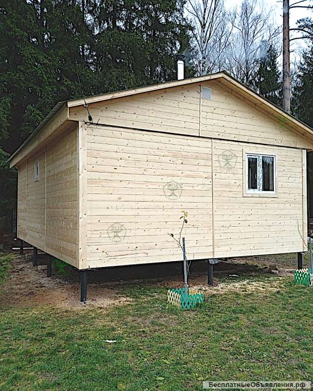 Строительство каркасных домов и мобильных бань