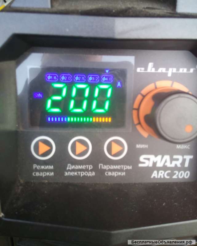Сварочный инвертор REAL SMART ARC 200